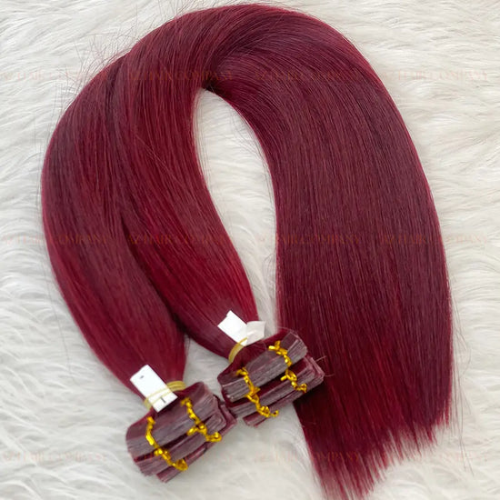 Light Blonde #AZ13 Regular Tape In Hair Extensions 100g - Raw Vietnamese Hair / AZ Hair Vietnam