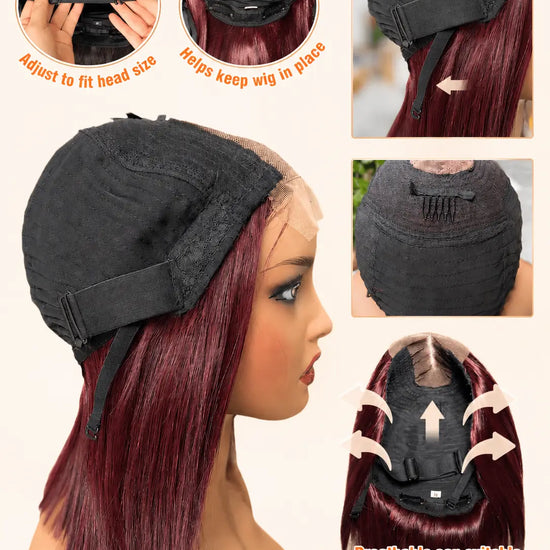Pre-Made Wig - Swiss Lace Bone Straight | 100% Raw Vietnamese Hair AZ Hair Vietnam